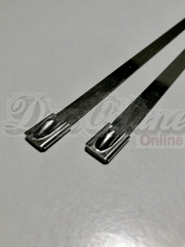 Preview: Metallbinder 6er Pack - 30cm - Hitzeschutzwicklung